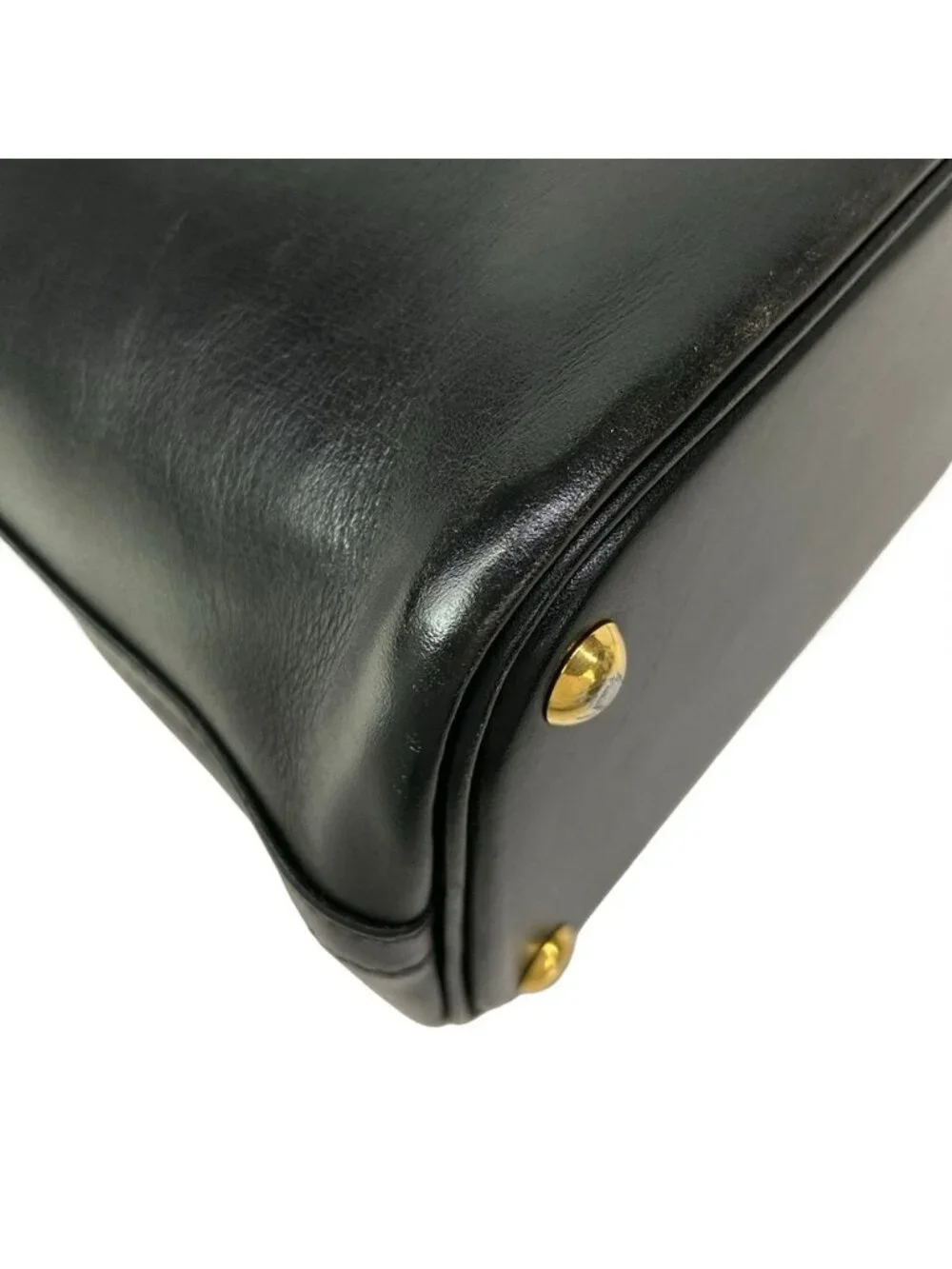 Hermes Handbag Bolide 27 Black Gold